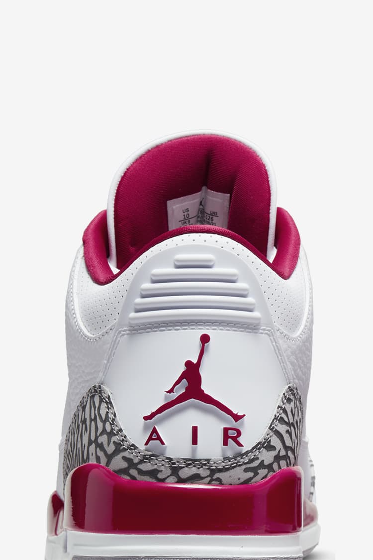 Air Jordan 3 'Cardinal Red' (CT8532-126) Release Date. Nike SNKRS SG
