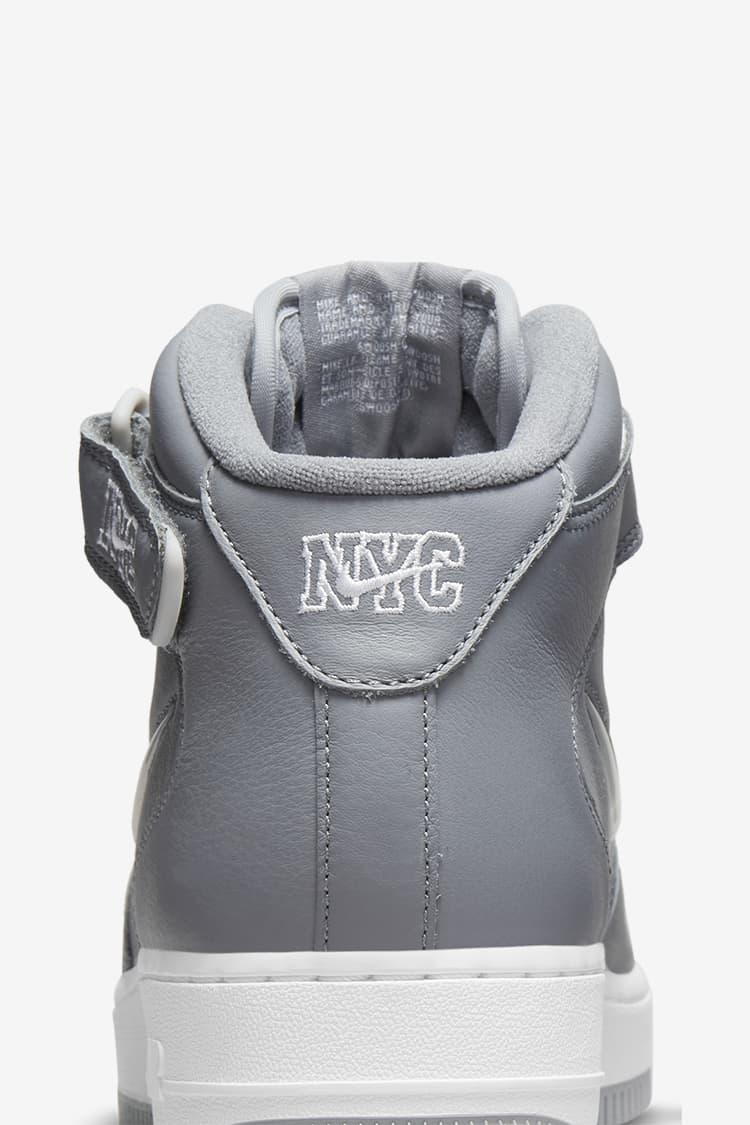 Air Force 1 中筒Jewel 'NYC Cool Grey' 發售日期. Nike SNKRS TW