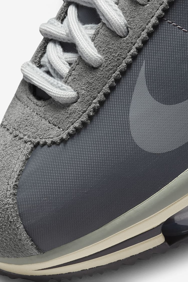 Grey nike cortez sales