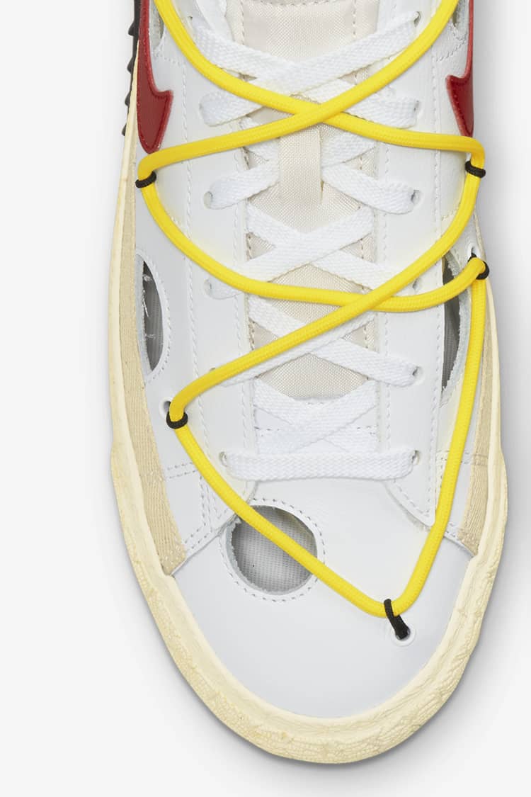blazer low off white university red