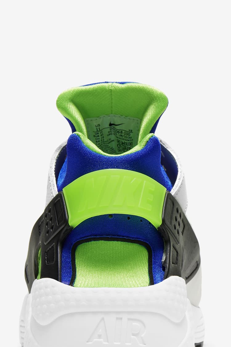 nike huarache scream green og