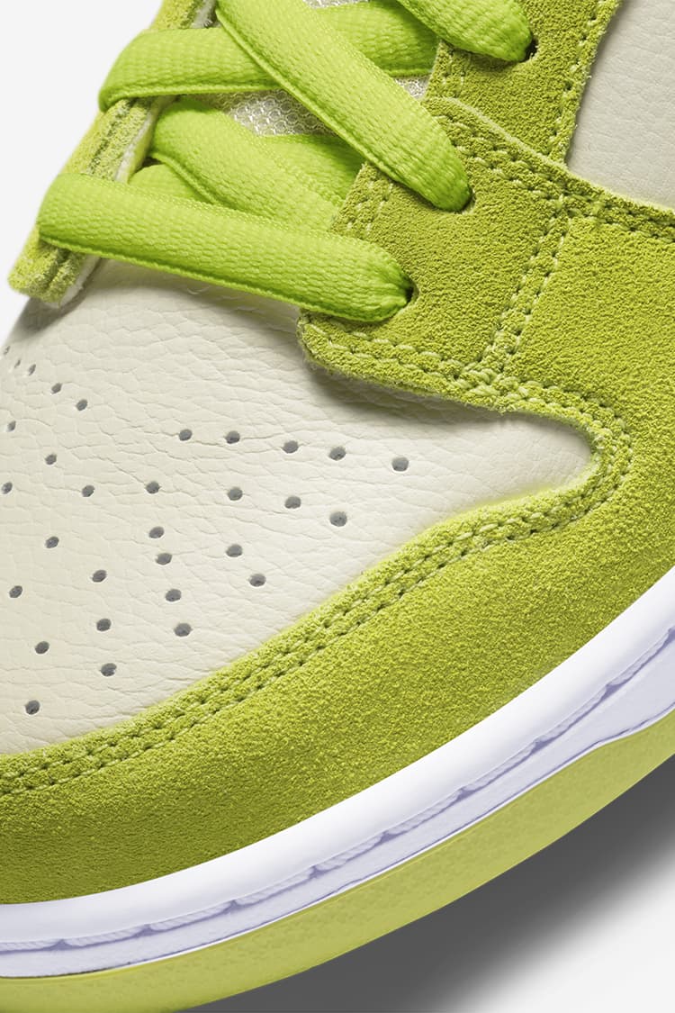 nike dunk green apple