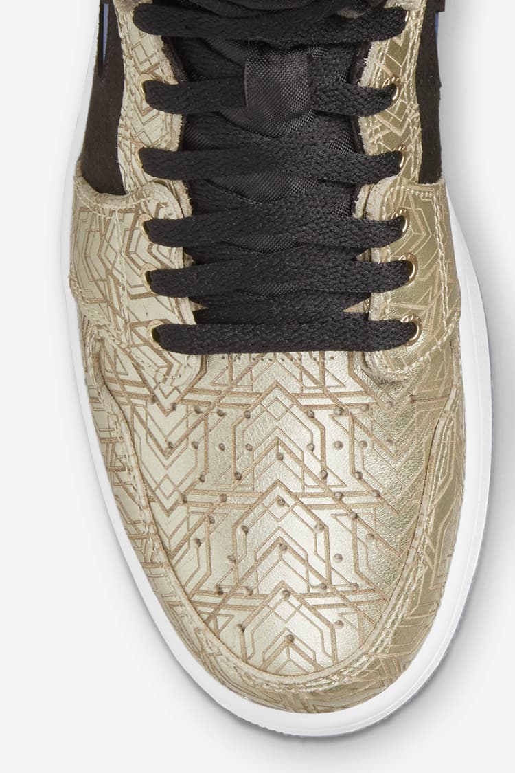 Air Jordan 1 Zoom Comfort Gold Laser Shoes