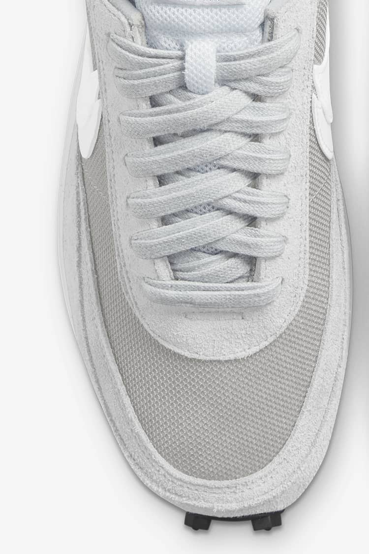 LDWaffle x sacai x Fragment 'Light Smoke Grey' Release Date. Nike SNKRS