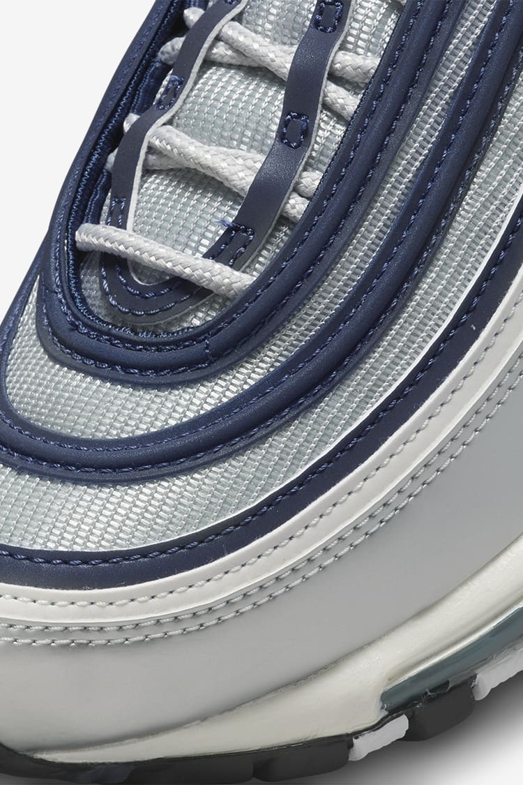 Women's Air Max 97 'Metallic and Chlorine Blue' (DQ9131-001) Release Date. Nike SNKRS ID