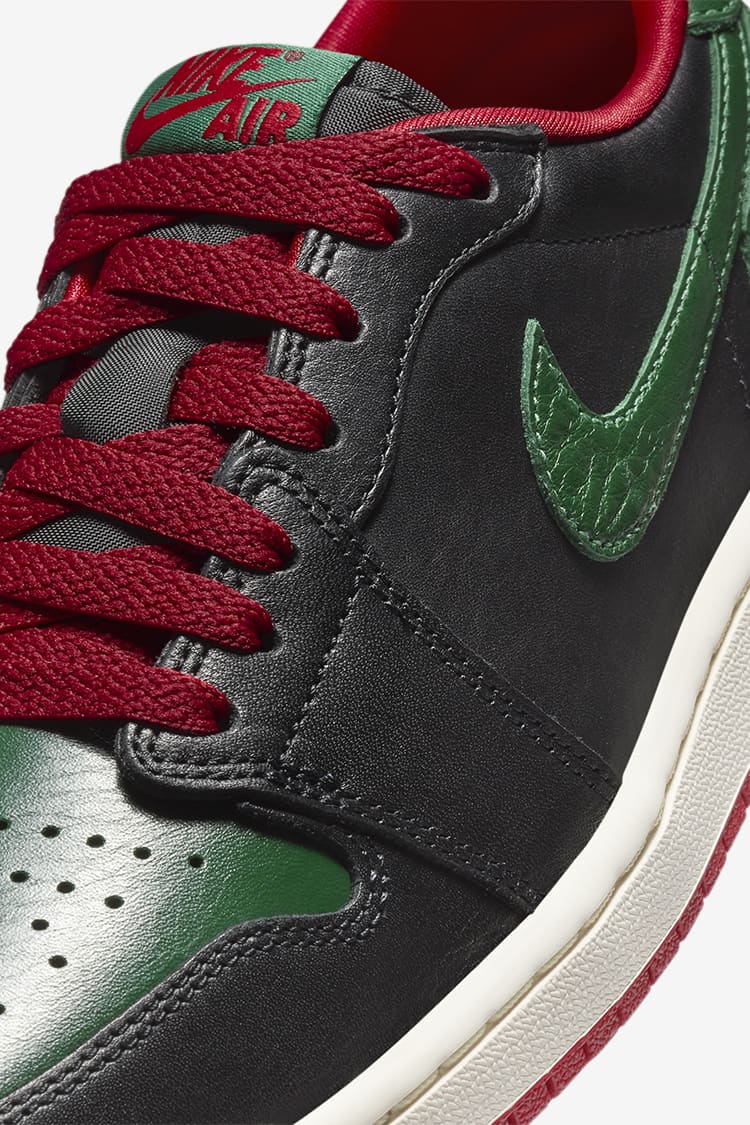 Women's Air Jordan 1 Low OG 'Black and Gorge Green' (CZ0775-036) release  date. Nike SNKRS CA