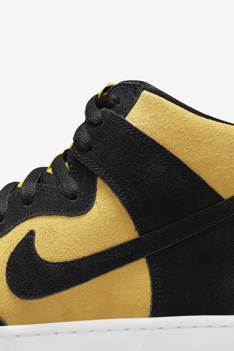 SB Dunk High Pro 'Maize and Black' Release Date. Nike SNKRS MY