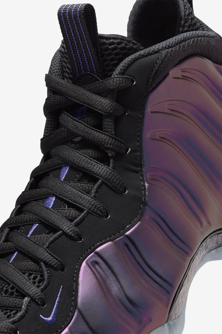 Air Foamposite One 'Black and Varsity Purple' (FN5212-001) Release Date.  Nike SNKRS