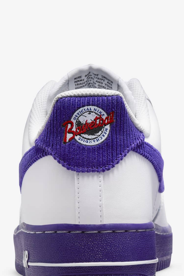 NIKE公式】エア フォース 1 EMB 'White and Court Purple' (DB0264-100 ...