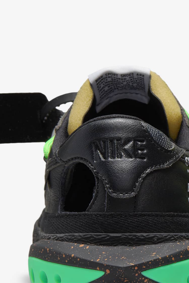 Off-White x Nike Blazer Low Black Electro Green