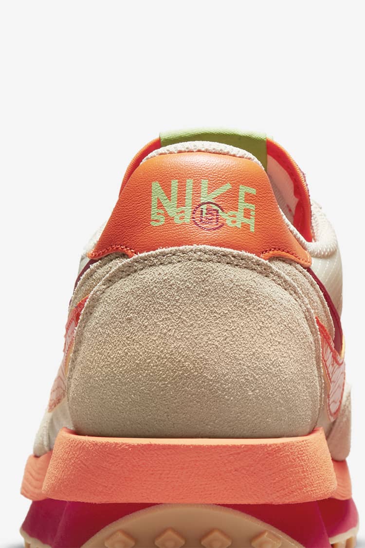 Nike LD Waffle Sacai Clot Net Orange Blaze