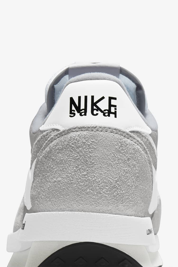 LDWaffle x sacai x Fragment 'Light Smoke Grey' Release Date. Nike 