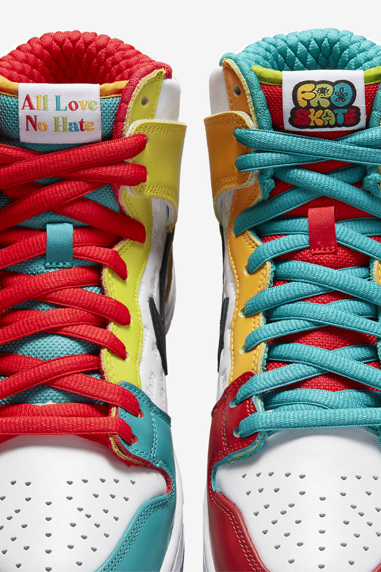SB nike sb dunk love Dunk High Pro x froSkate 'All Love' (DH7778-100) Release Date