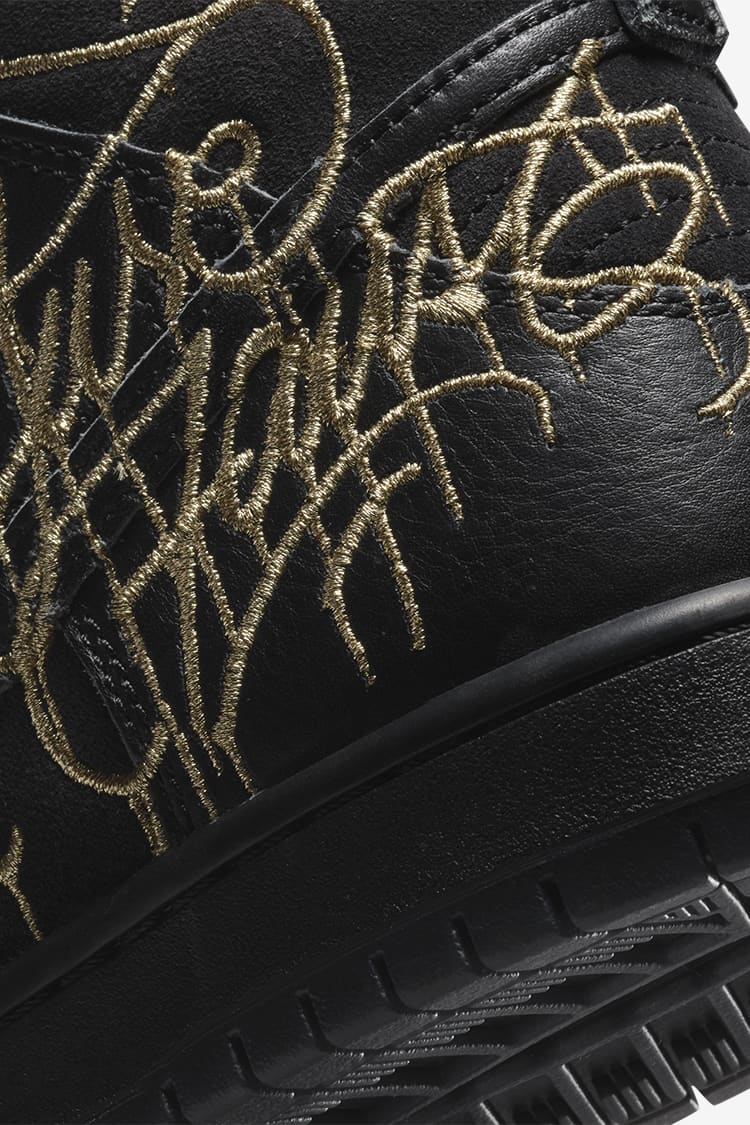 NIKE公式】SB ダンク HIGH x FAUST 'Black and Metallic Gold' (DH7755