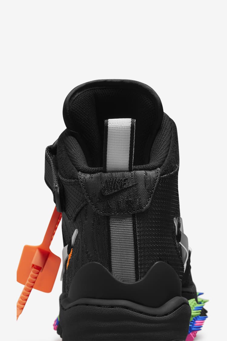 Nike air best sale force black mid