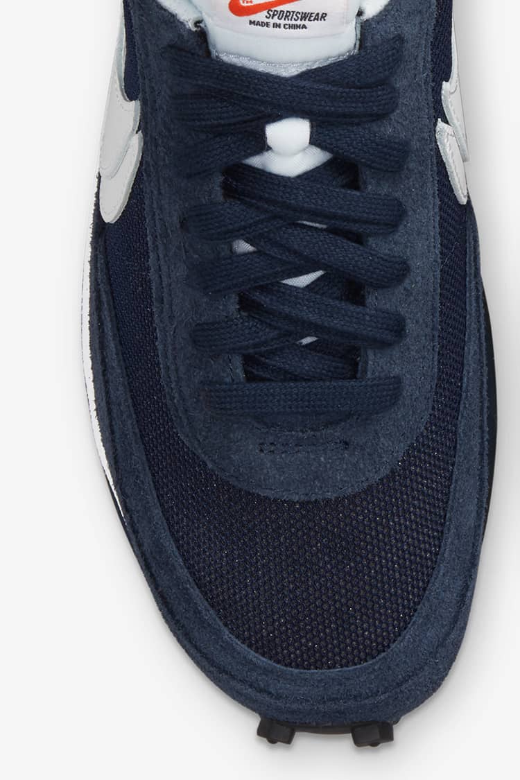 LDWaffle x sacai x Fragment 'Blackened Blue' Release Date. Nike SNKRS