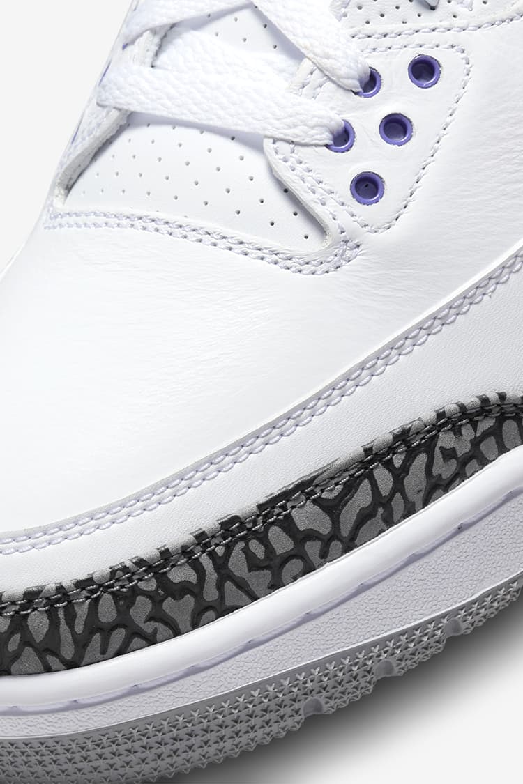 Air jordan 3 all on sale white