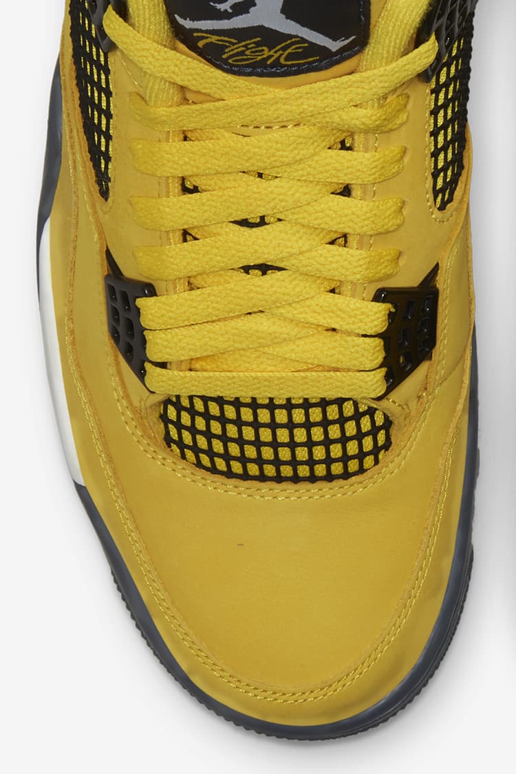 Air jordan hot sale 4 yellow