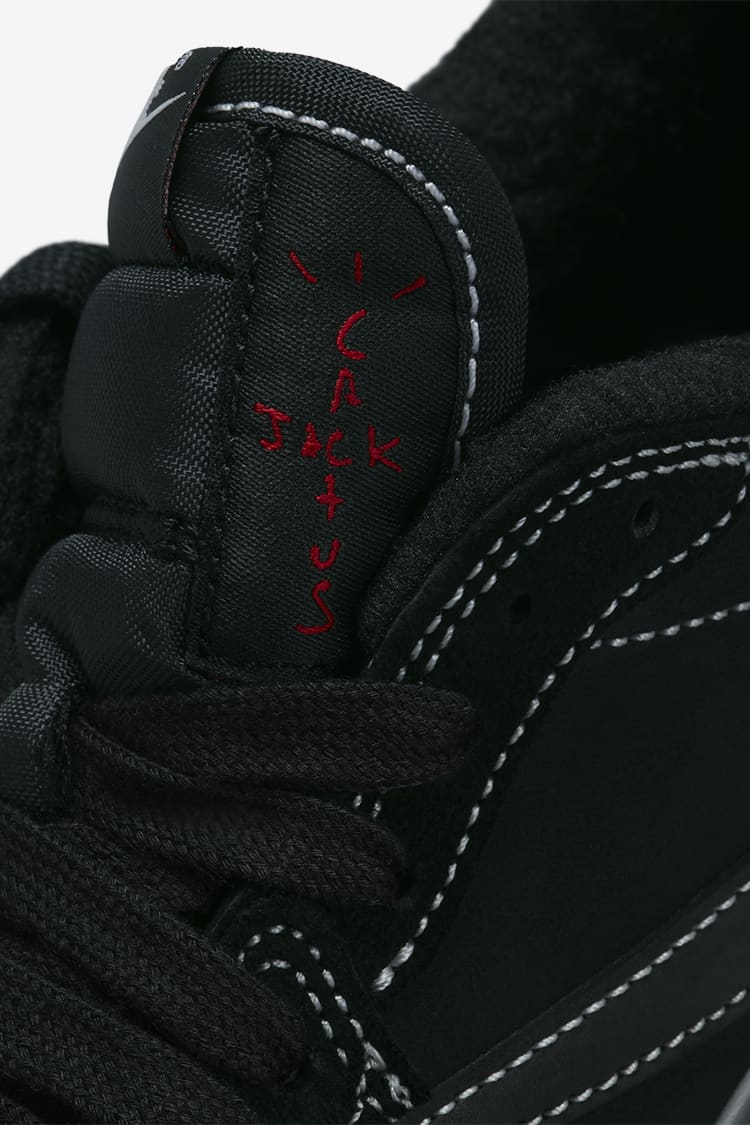 Air Jordan 1 低筒鞋x Travis Scott 'Black Phantom' (DM7866-001