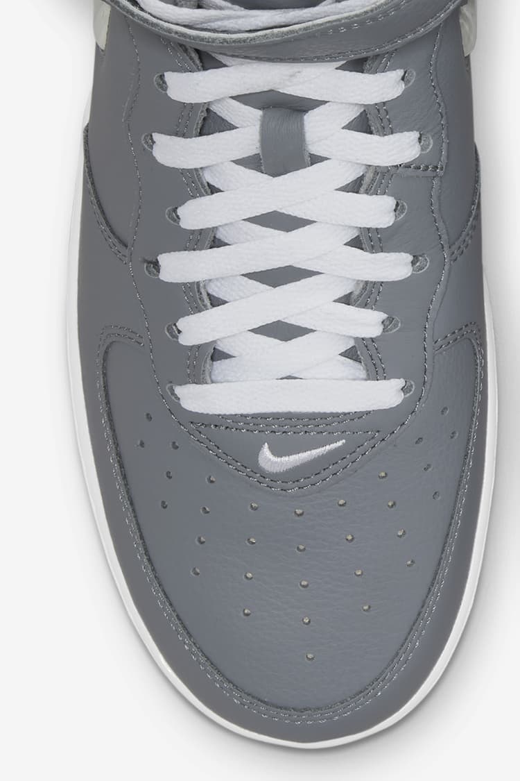 Air Force 1 Mid Jewel 'NYC Cool Grey' Release Date. Nike SNKRS SG