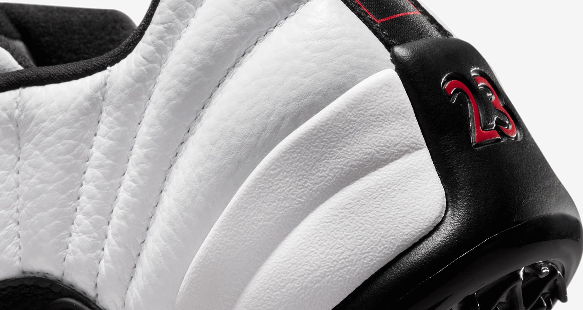 jordan 12 black white low
