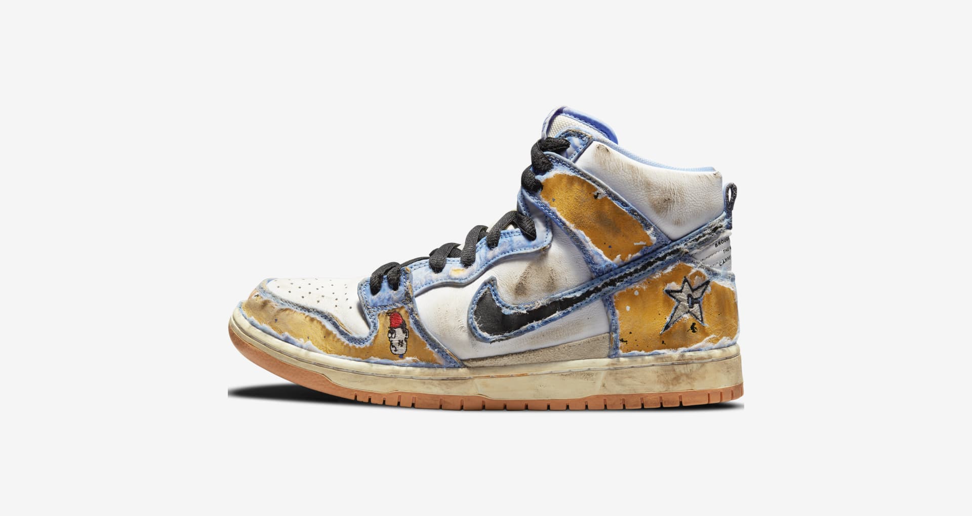dunk high x carpet company royal pulse