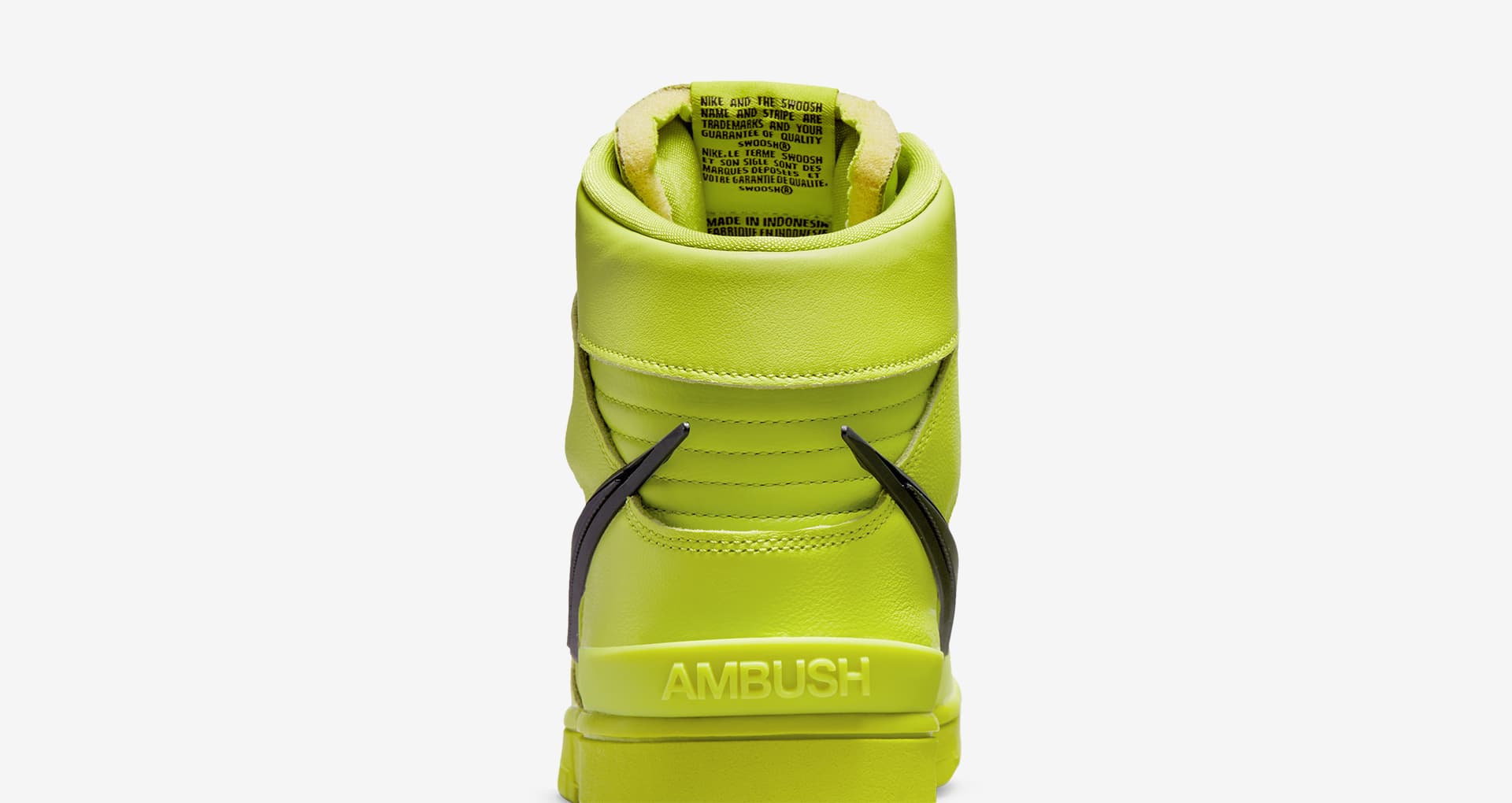 nike x ambush flash lime