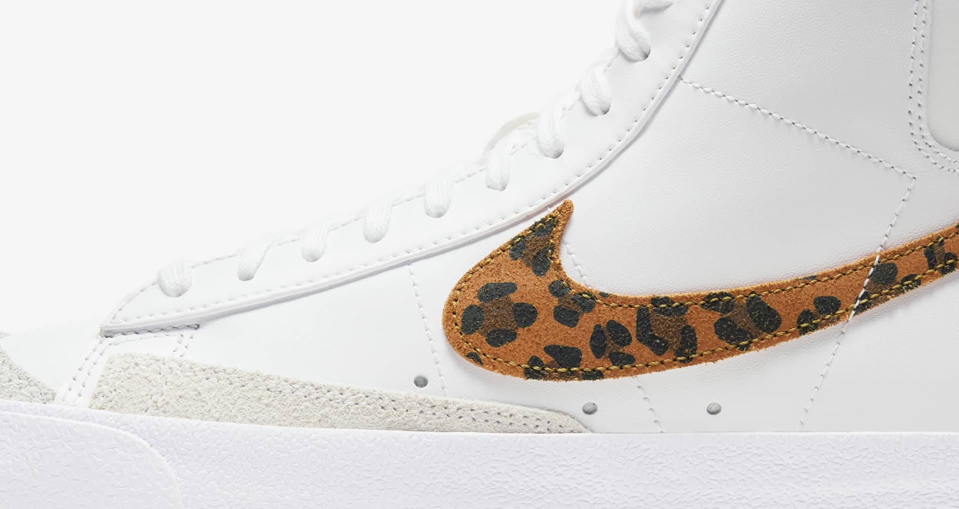 womens blazer mid 77 leopard