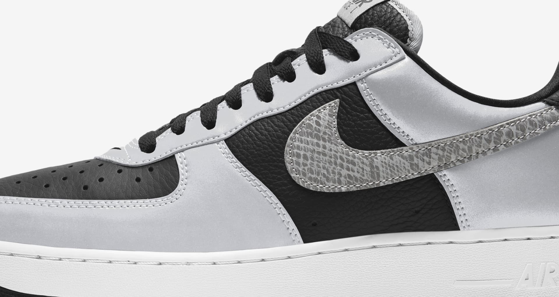 airforce 1 silver snake