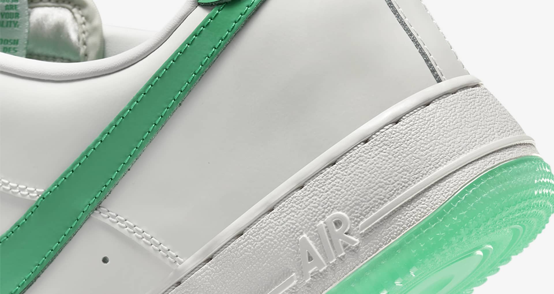 Air Force 1 '07 Premium 'Platinum Tint and Stadium Green' (HF4864-094 ...