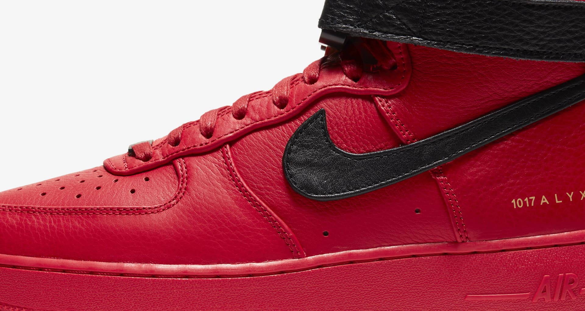 Air Force 1 x Alyx 'University Red and Black' (CQ4018-601) Release Date ...
