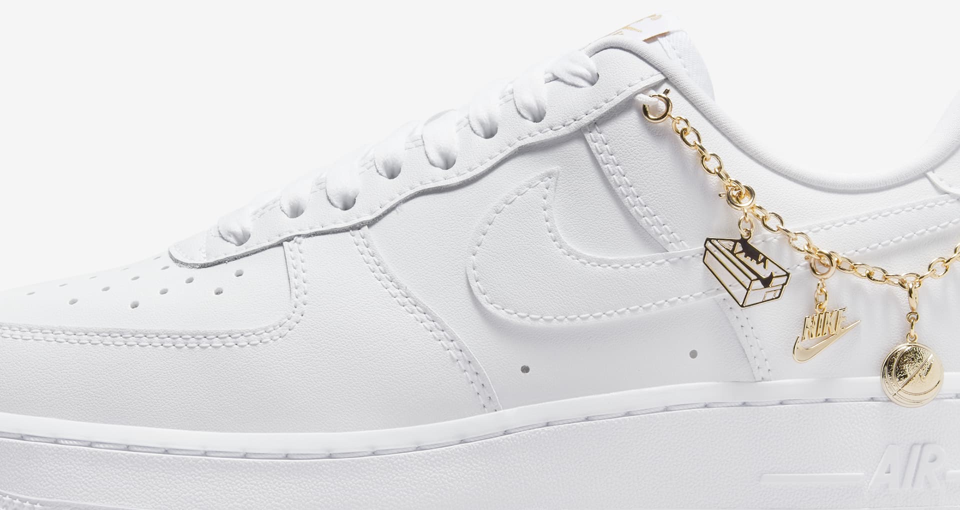 Women's Air Force 1 'White Pendant' (DD1525-100) Release Date. Nike ...