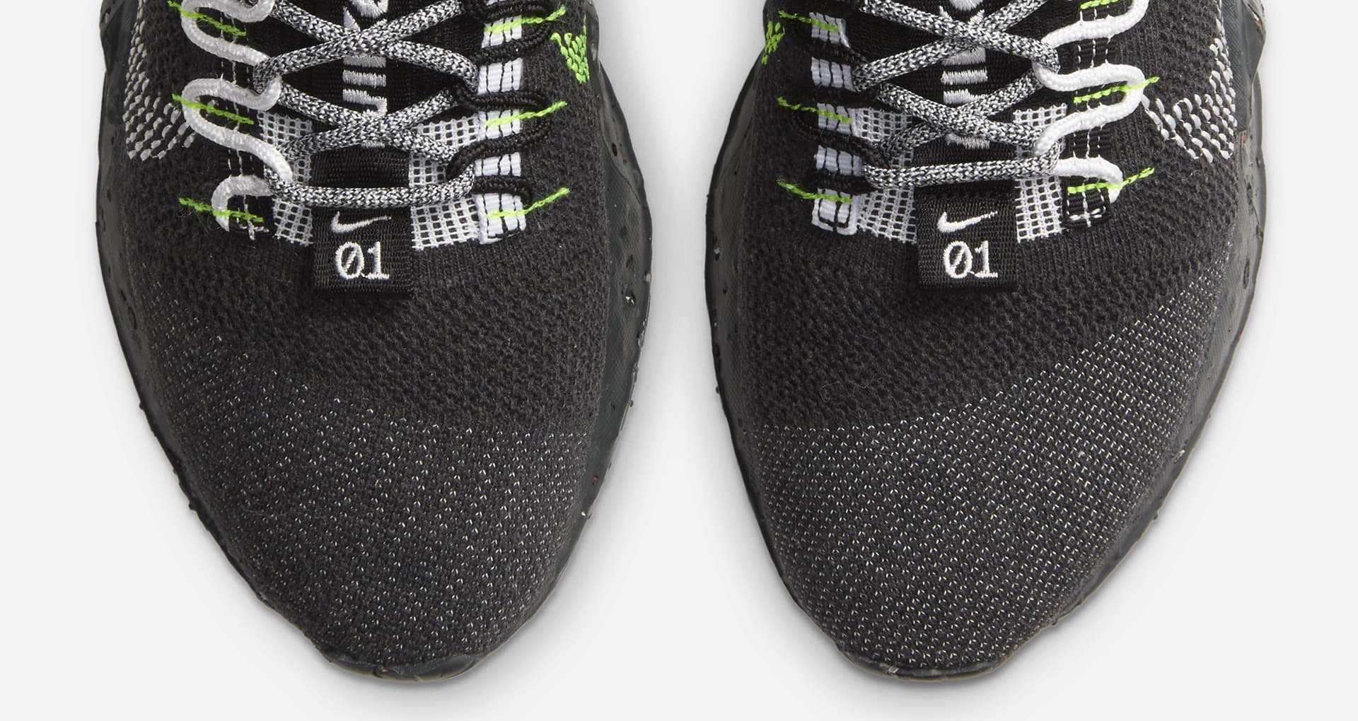 black nike space hippie 01