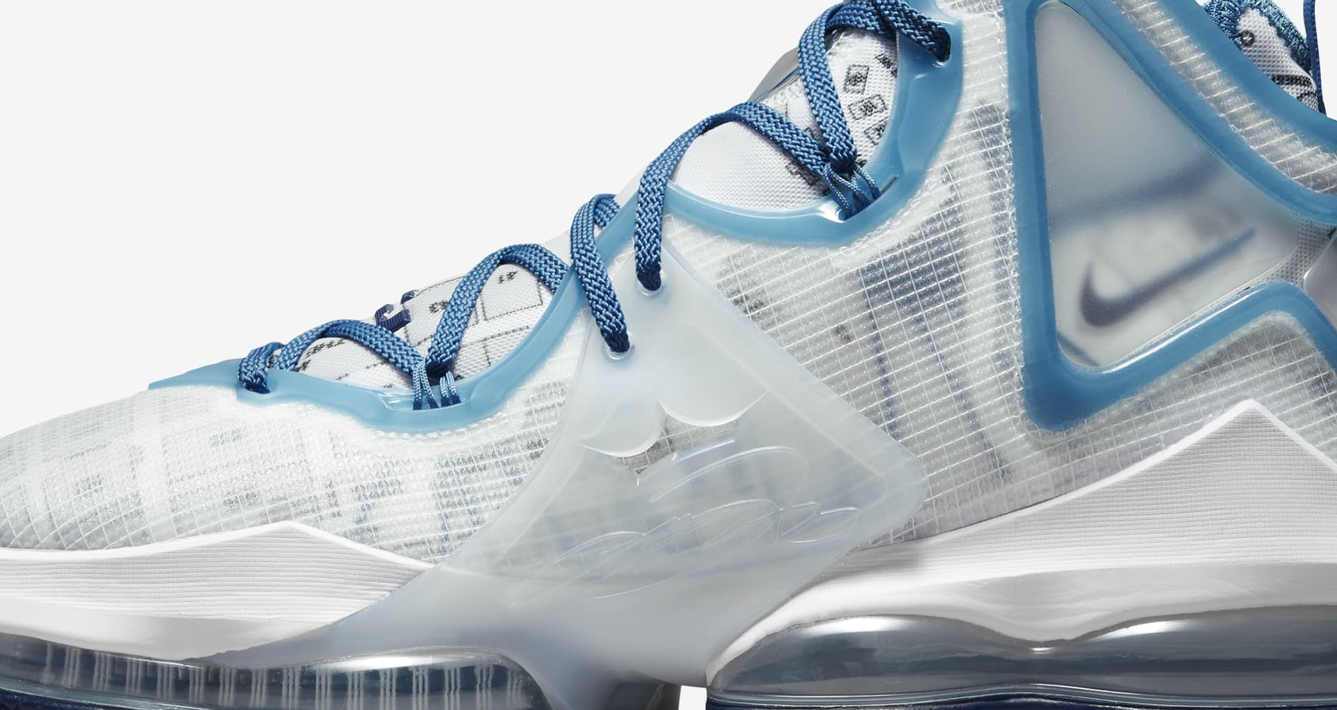 LeBron 19 'White and Dutch Blue' Release Date. Nike SNKRS