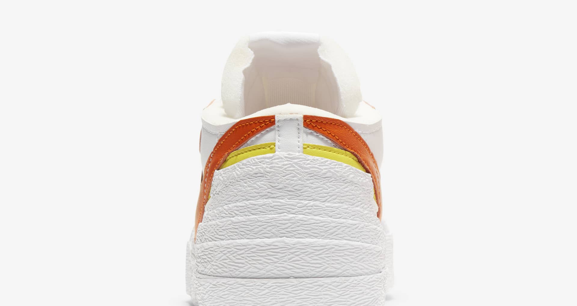 sacai blazer magma orange