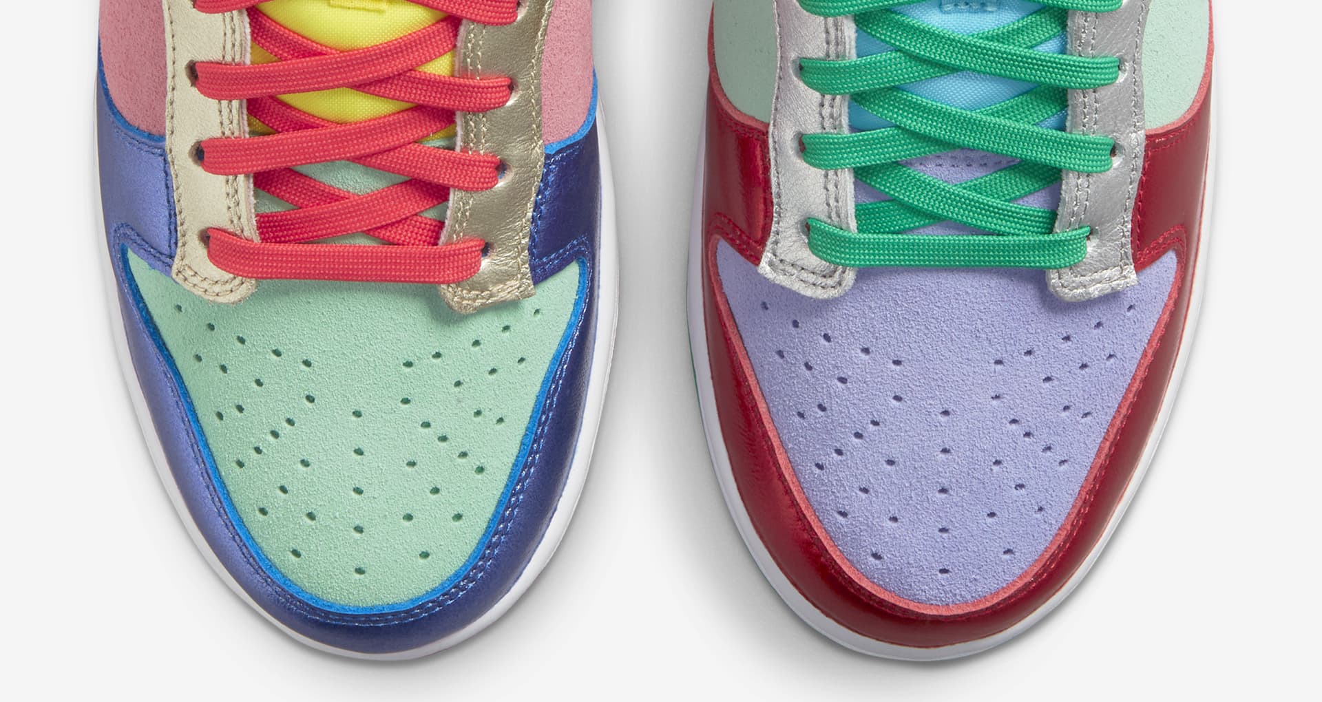 womens dunk low sunset pulse