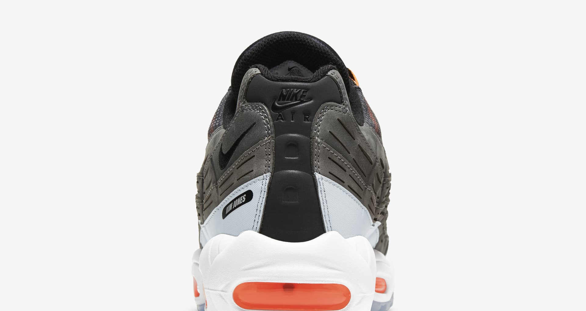 nike air max 95 kim jones black total orange