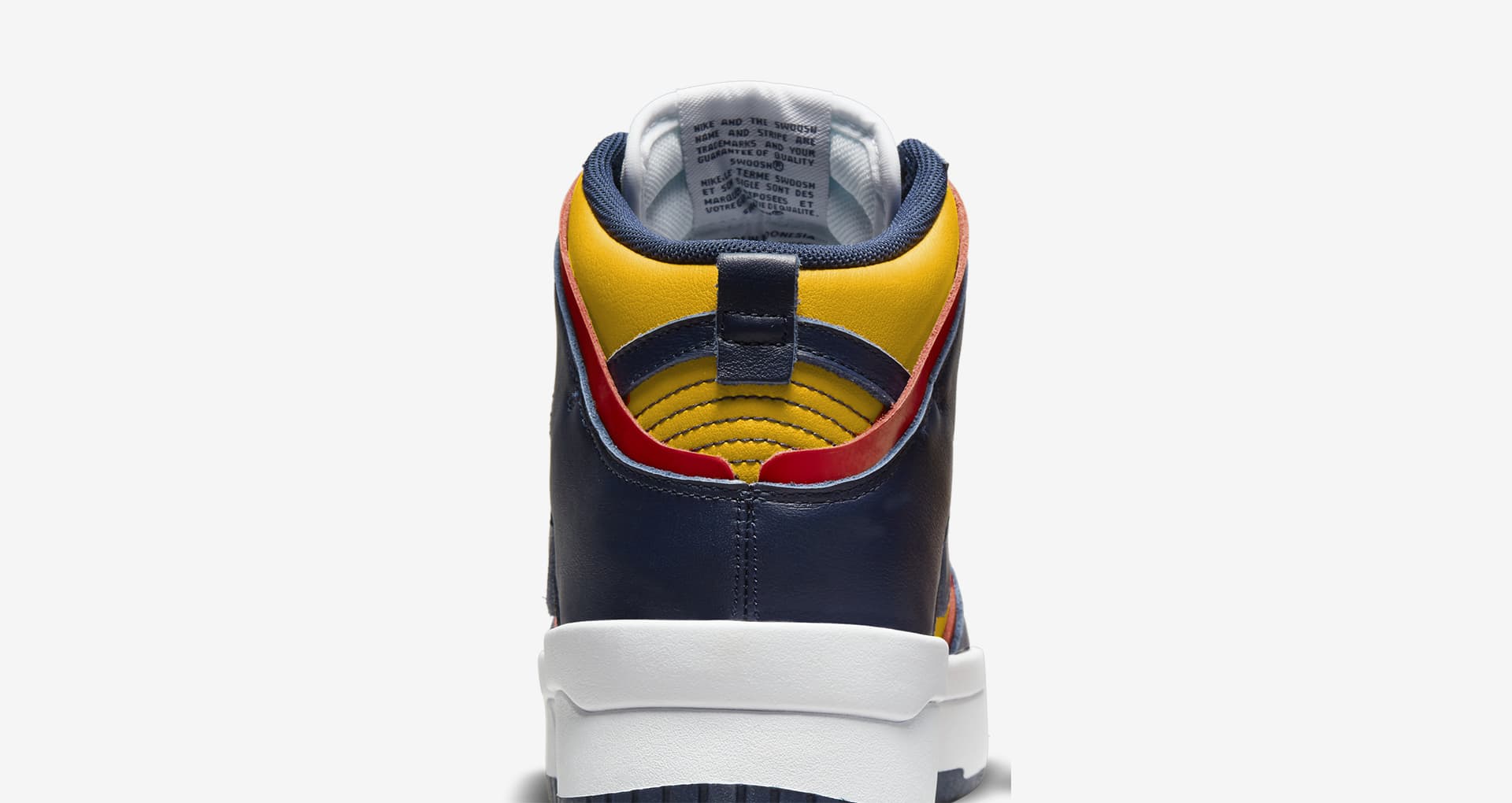 nike high dunk maize