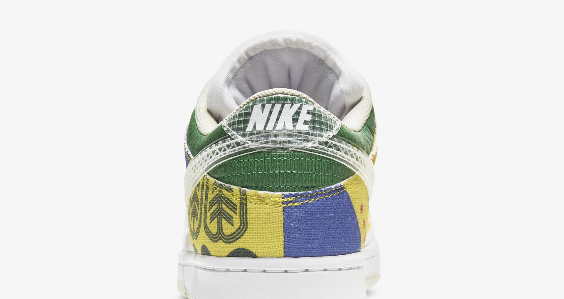 city market dunk low on feet