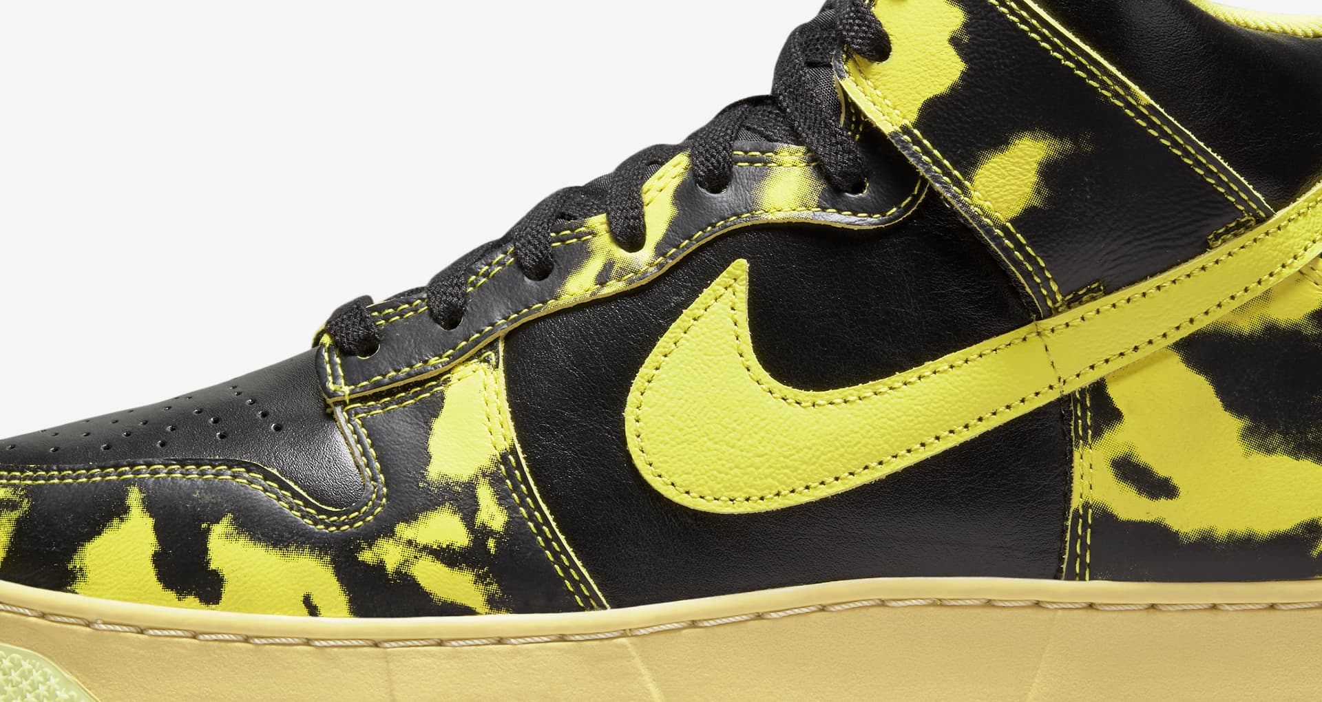 dunk high 1985 acid wash on feet