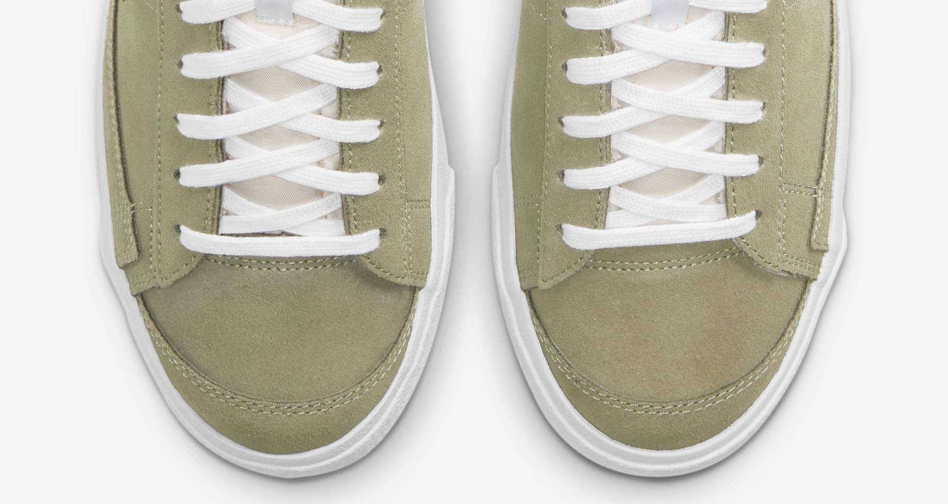 blazer low 77 suede medium khaki stockx