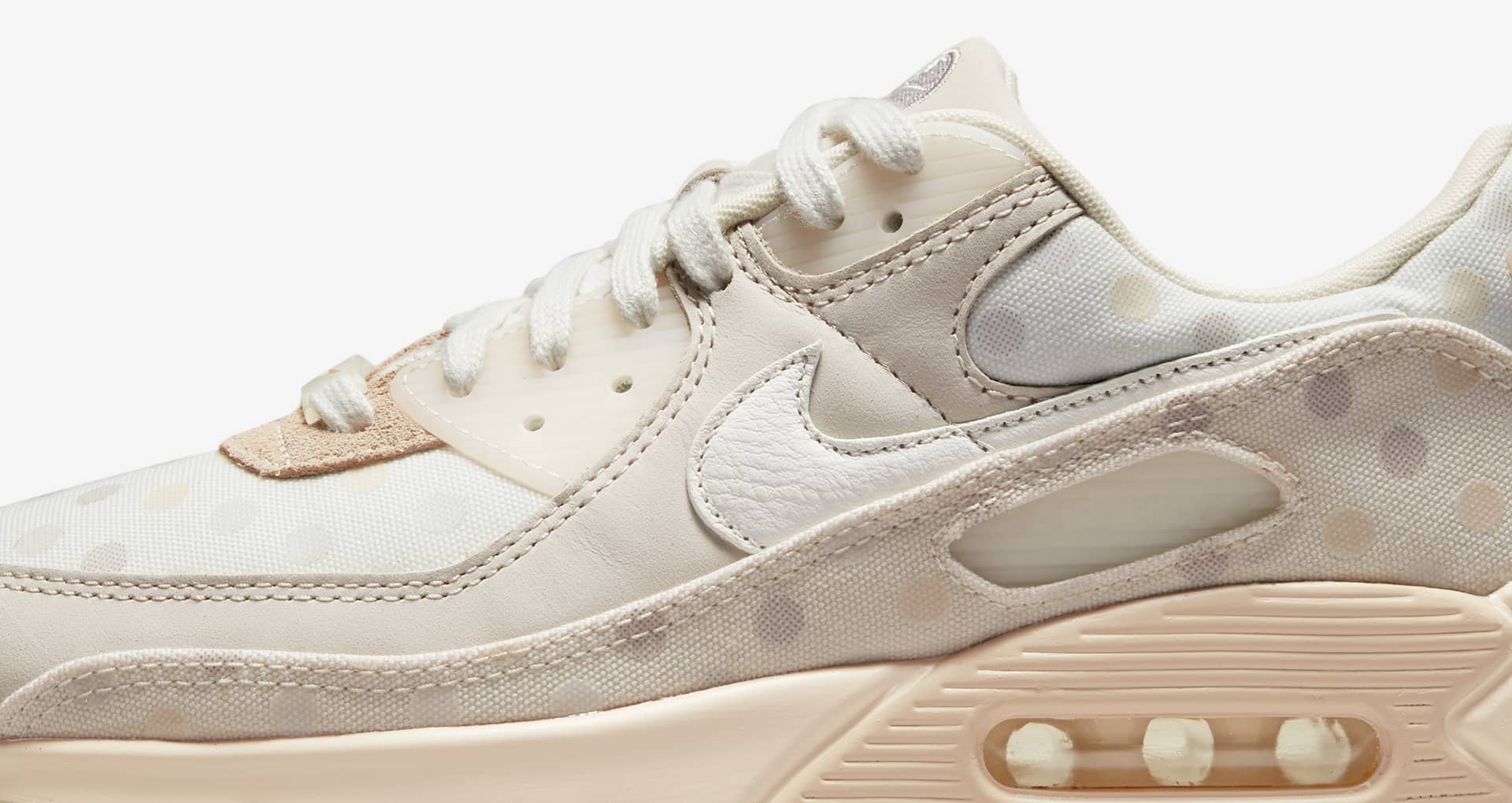 nike air max 90 shimmer polka dot sand