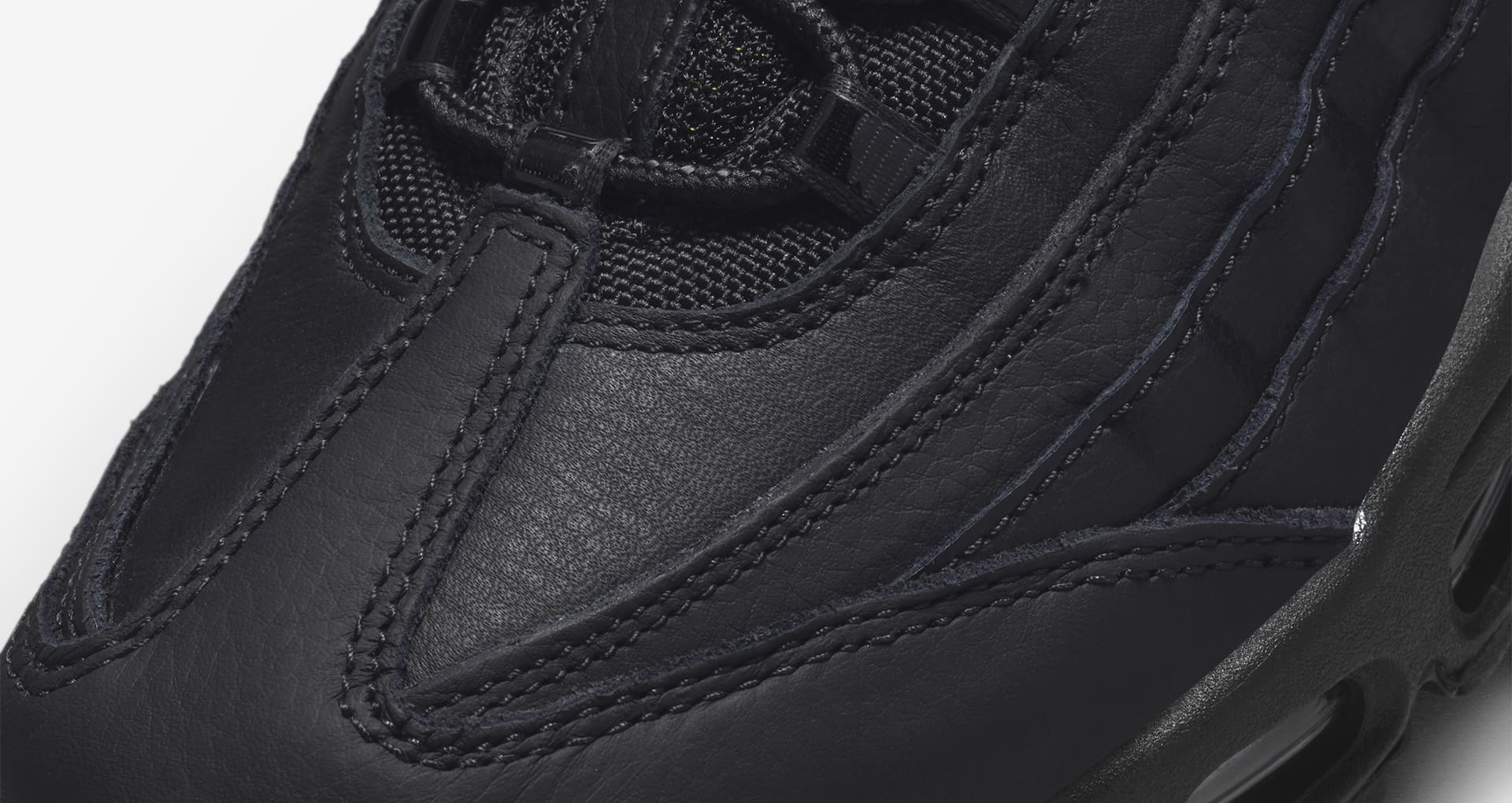 Air Max 95 'Triple Black' (FN7273-001) Release Date. Nike SNKRS PT