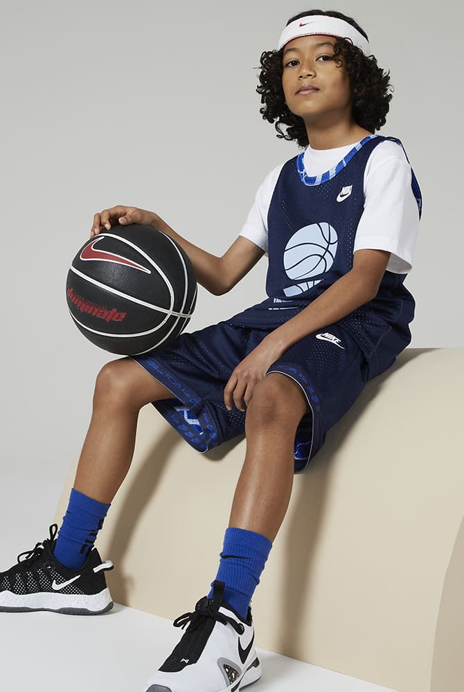 Nike Culture of Basketball Older Kids' Reversible Basketball Jersey. Nike LU