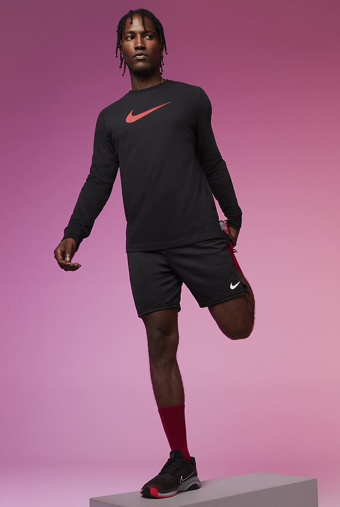 Nike Dri Fit Cotton Long Sleeve T-shirt, Jayshop