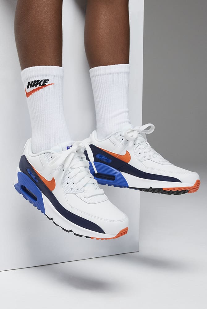 OFF-WHITE X Air Max 90 Ice On-Feet Pictures