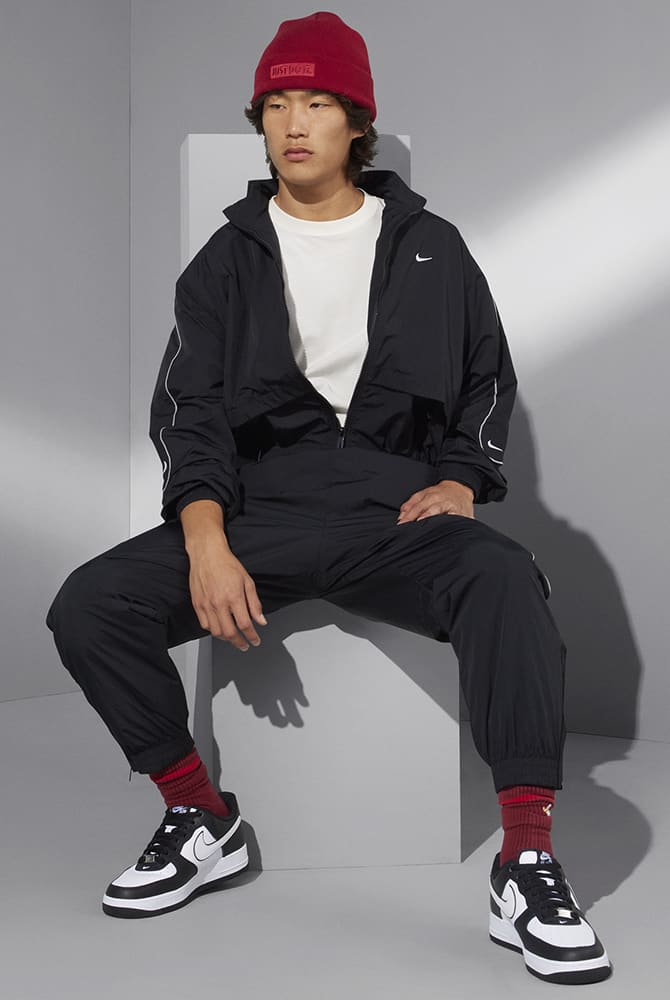 Nike Sportswear Solo Swoosh Men's Woven Tracksuit Jacket