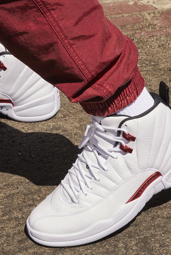 Jordan 12 fiba on on sale feet