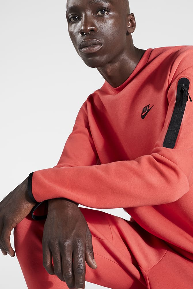Lezen strijd kanaal Nike Sportswear Tech Fleece Men's Crew Sweatshirt. Nike.com
