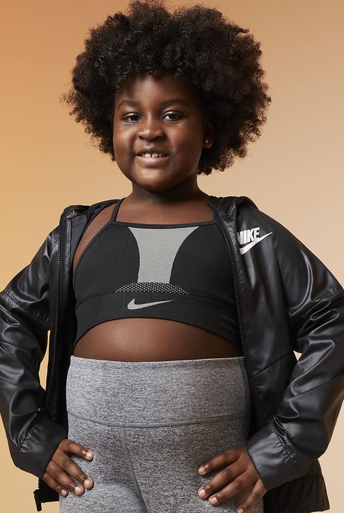 Nike Legginsy Nike Dry-Fit One Luxe Jr girls DD8015 010 DD8015 010 czarny S  (128-137cm) - Ceny i opinie 